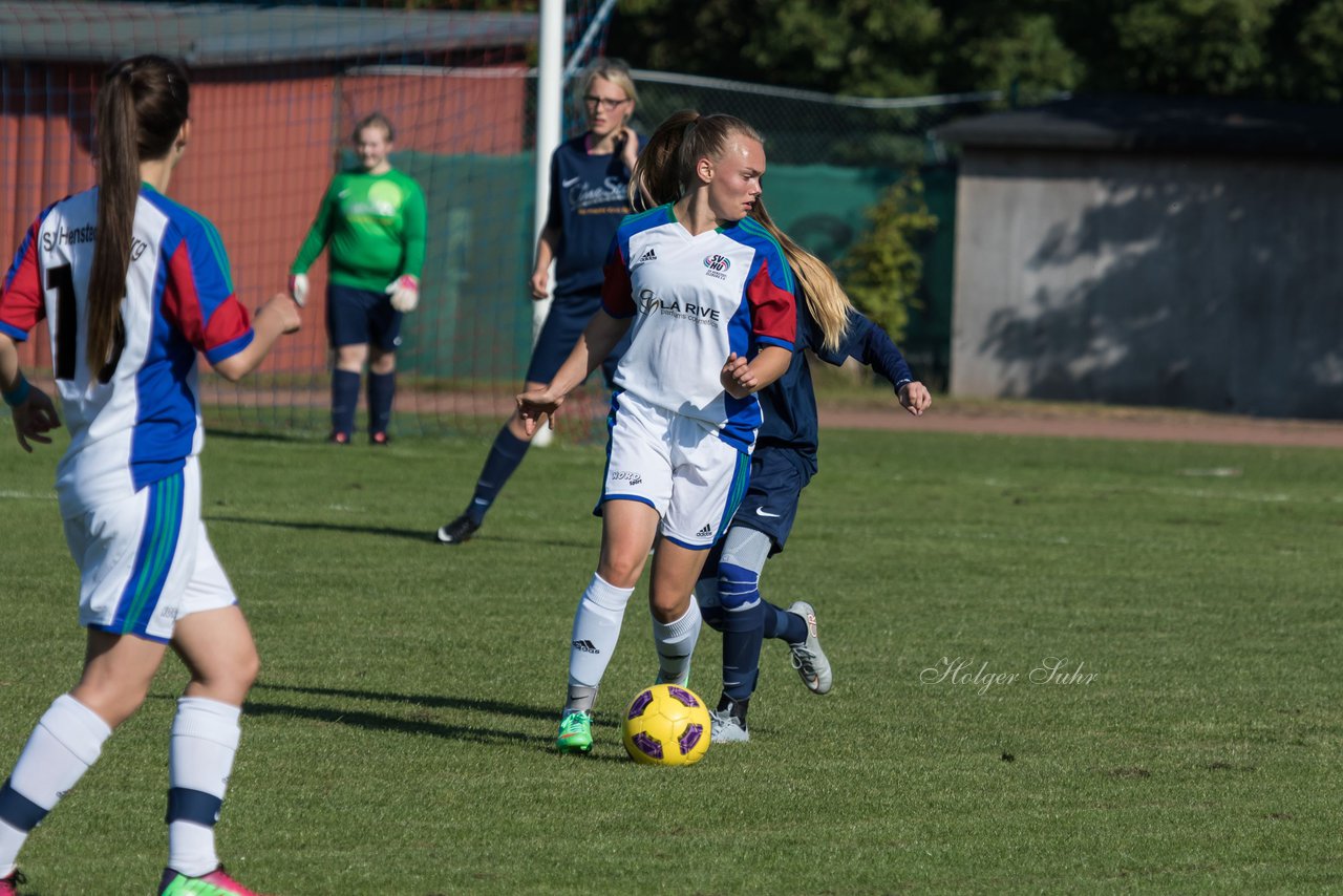 Bild 273 - B-Juniorinnen Krummesser SV - SV Henstedt Ulzburg : Ergebnis: 0:3